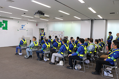 Safety prayers by all executive officers